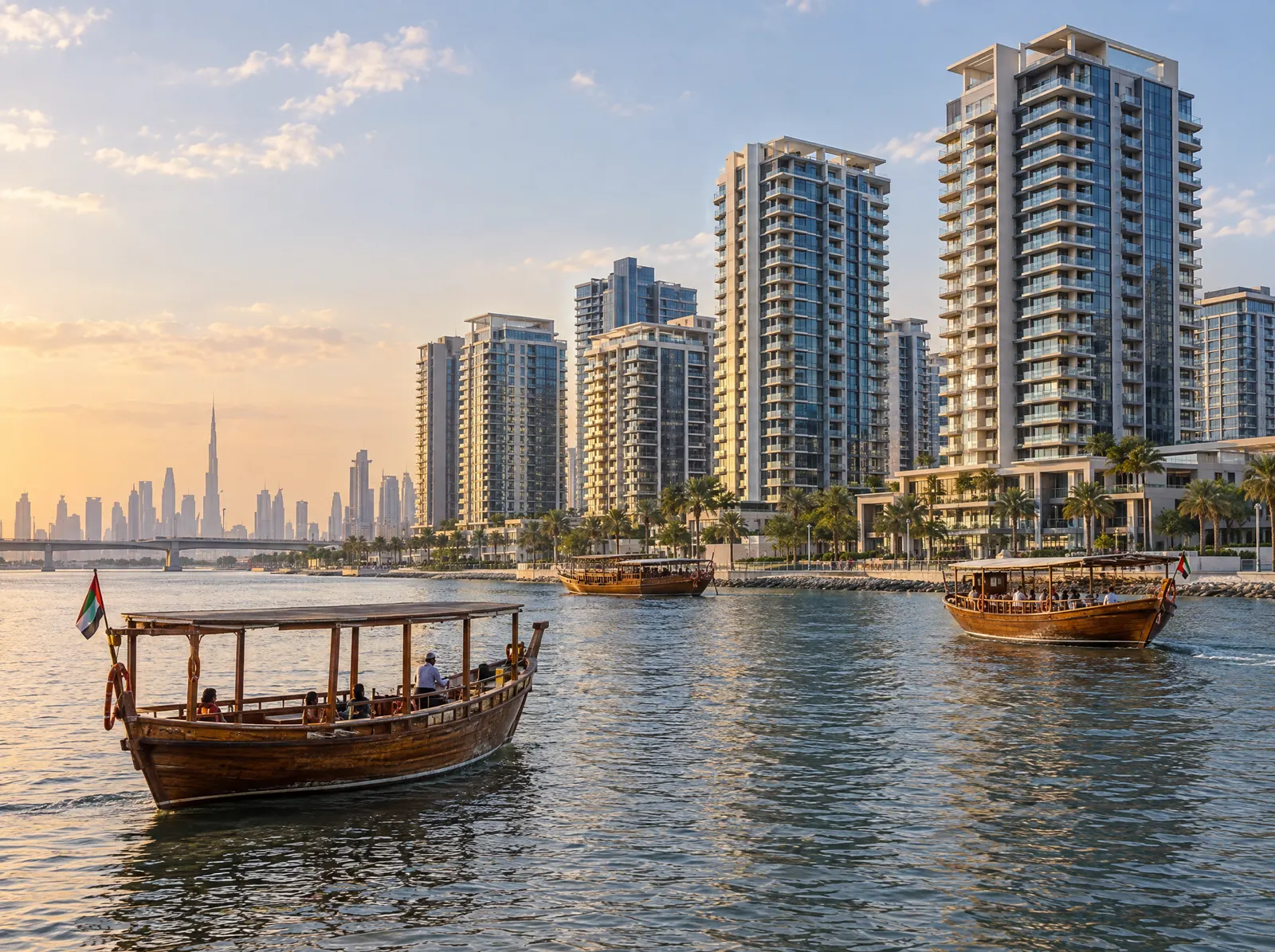 Illustration of Al Jaddaf & Culture Village, Dubai