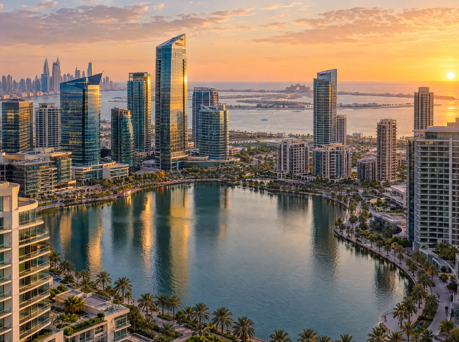 Illustration of Al Sufouh & Media City, Dubai