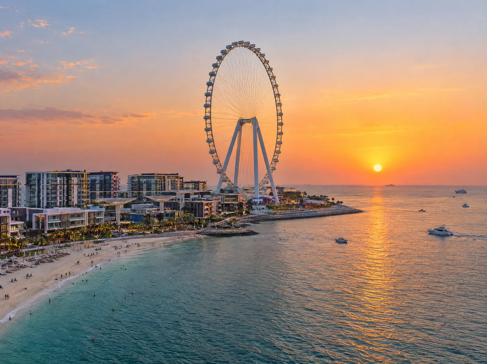 Illustration of Bluewaters, Dubai