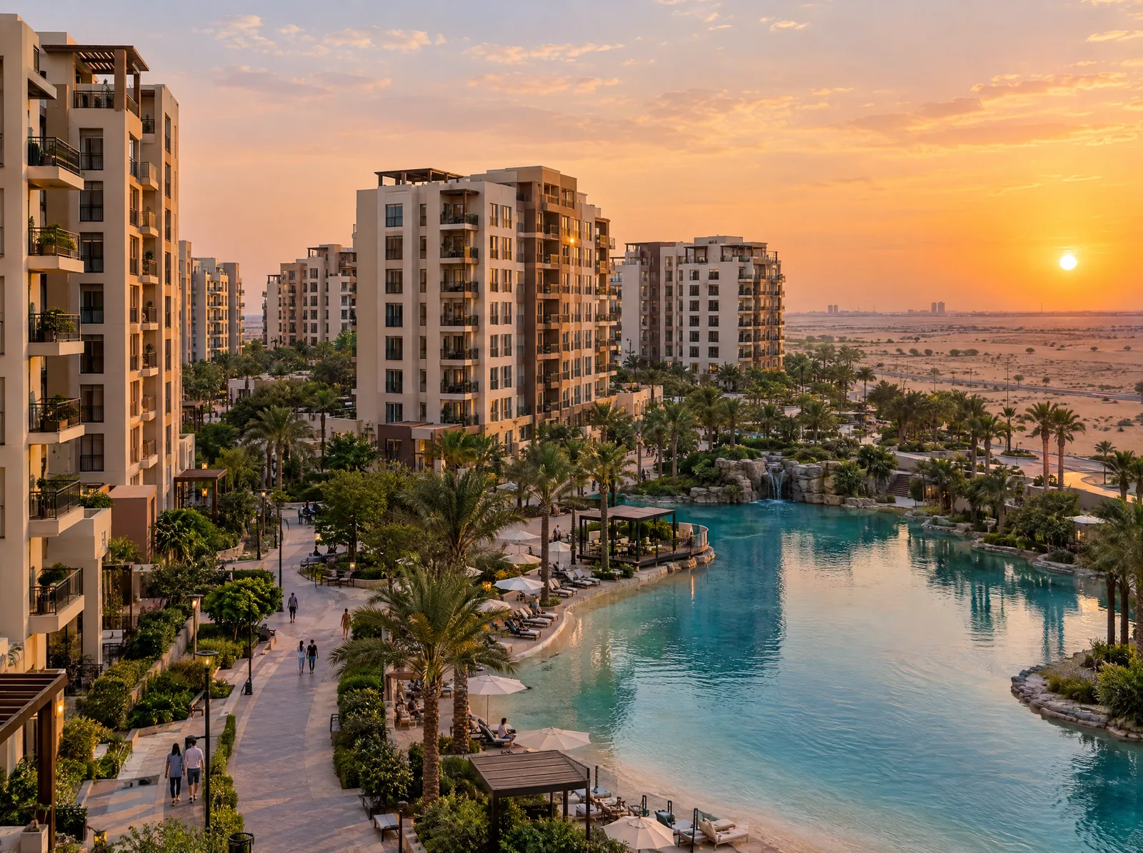 Illustration of City of Arabia, Dubai