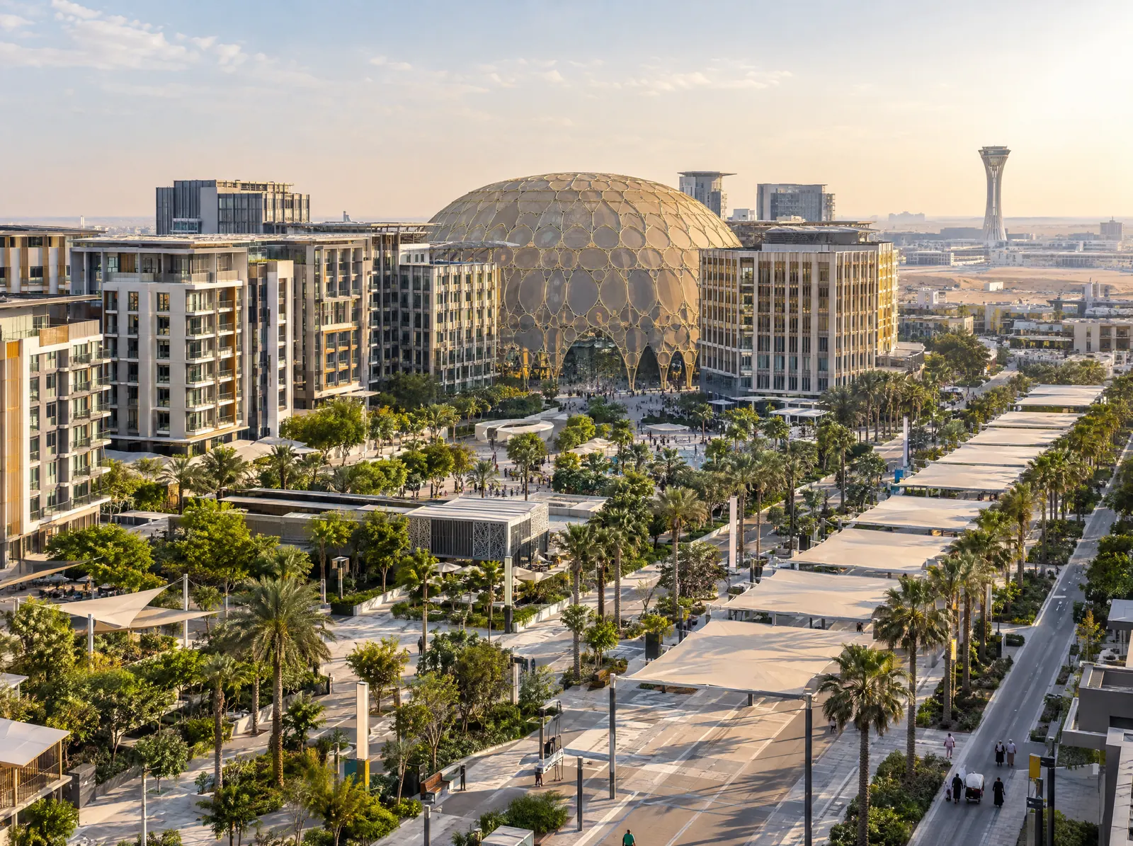 Illustration of Dubai South & Expo City, Dubai