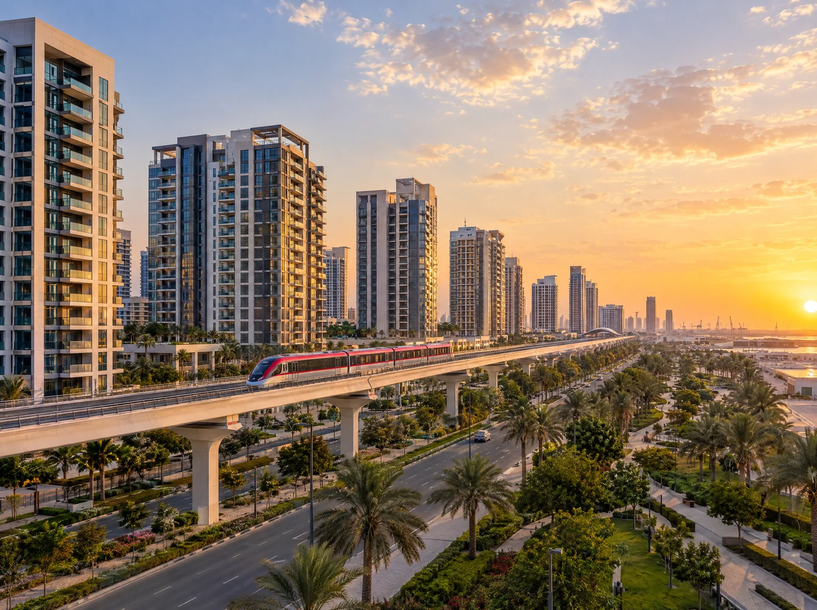 Illustration of Jebel Ali, Dubai