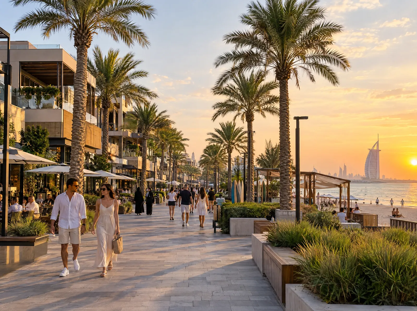 Illustration of Jumeirah & La Mer, Dubai