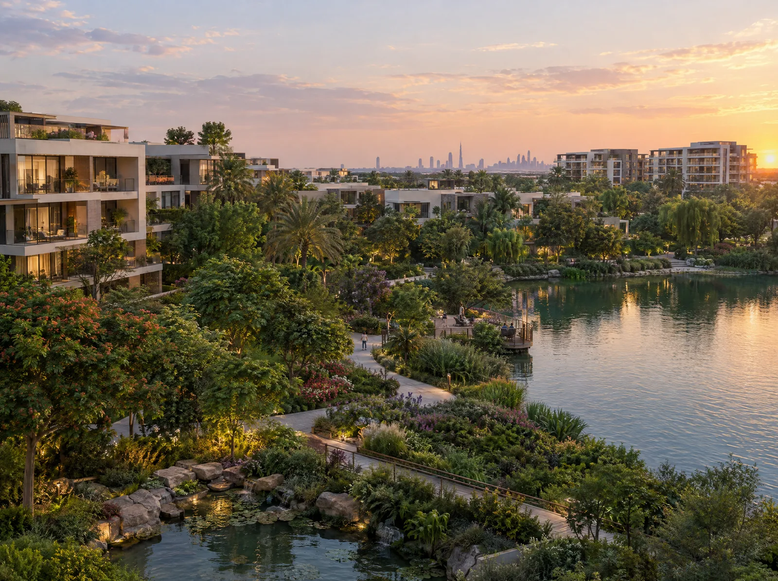 Illustration of Majan, Liwan & Al Barari, Dubai